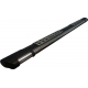 Пороги алюминиевые Emerald Black для Toyota Hilux 2015-2021