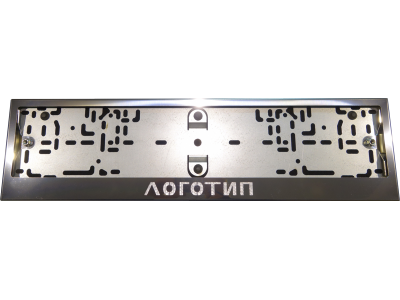 Рамка номерного знака Mazda CX-9 (комплект) ТСС для Mazda CX-9 Любые