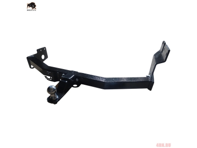 Фаркоп Бизон шар Е кроме дизельного, съемное крепление под американский квадрат для Great Wall Hover H3 2014-2016