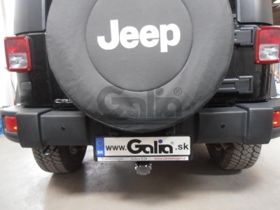 Фаркоп оцинкованный Galia шар C съемный для Jeep Wrangler 2007-2018