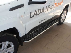Пороги с листом d-43 для Niva Travel 2020 – н.в. NVT_2.1